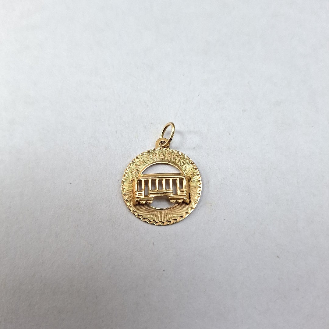 MEDALLA PERSONAL ORO 14 K 1,50 GRMS (SEMINUEVO)