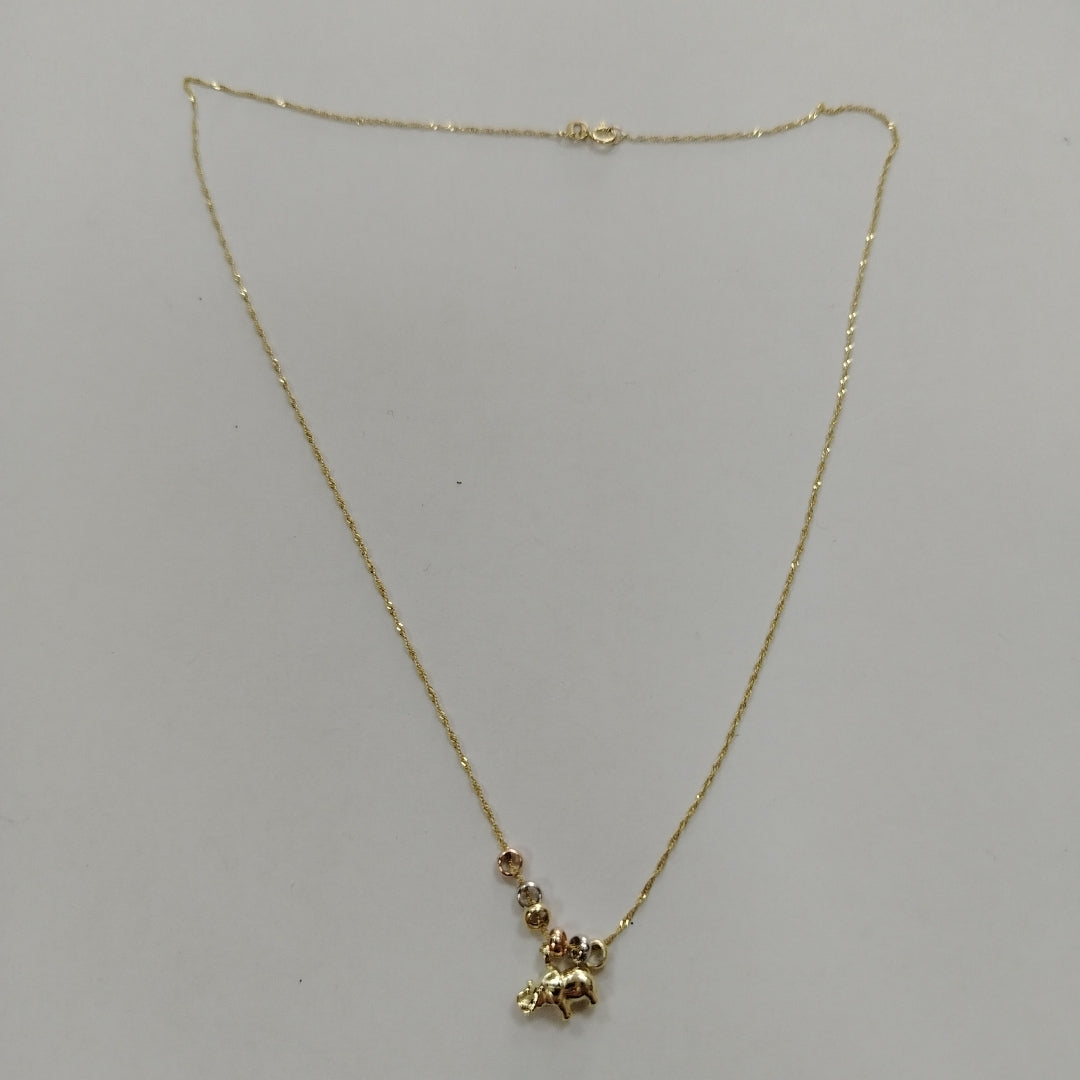 GARGANTILLA ORO 10 K 1,40 GRMS (SEMINUEVO)