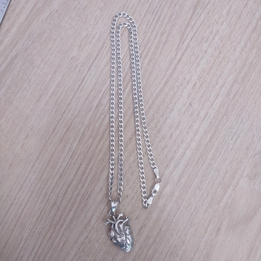 CADENA, DIJE PLATA 20.5 GRMS (SEMINUEVO)