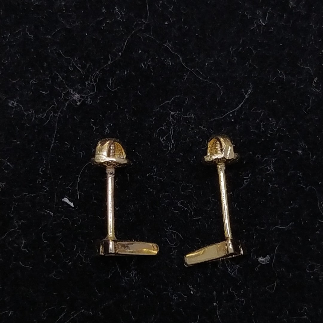BROQUELES PAR ORO 14 K 0,40 GRMS (SEMINUEVO)