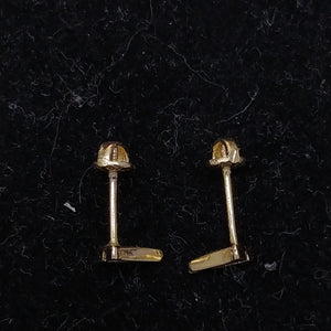 BROQUELES PAR ORO 14 K 0,40 GRMS (SEMINUEVO)