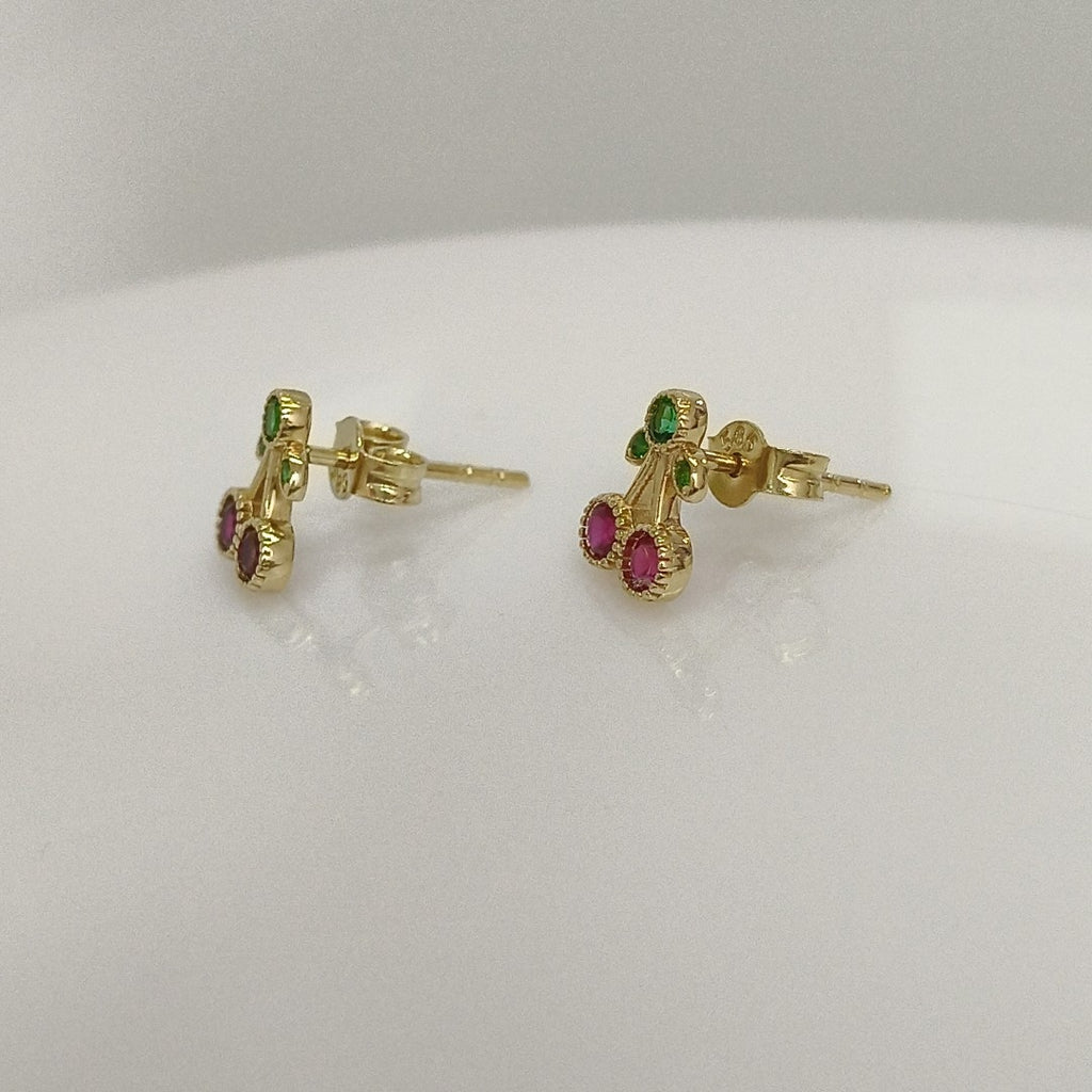 BROQUELES ORO 14K 1.1 (NUEVO)