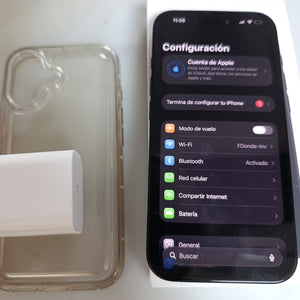 CELULAR APPLE IPHONE 16 A3286 (2024) 128 GB 8 GB RAM (SEMINUEVO)