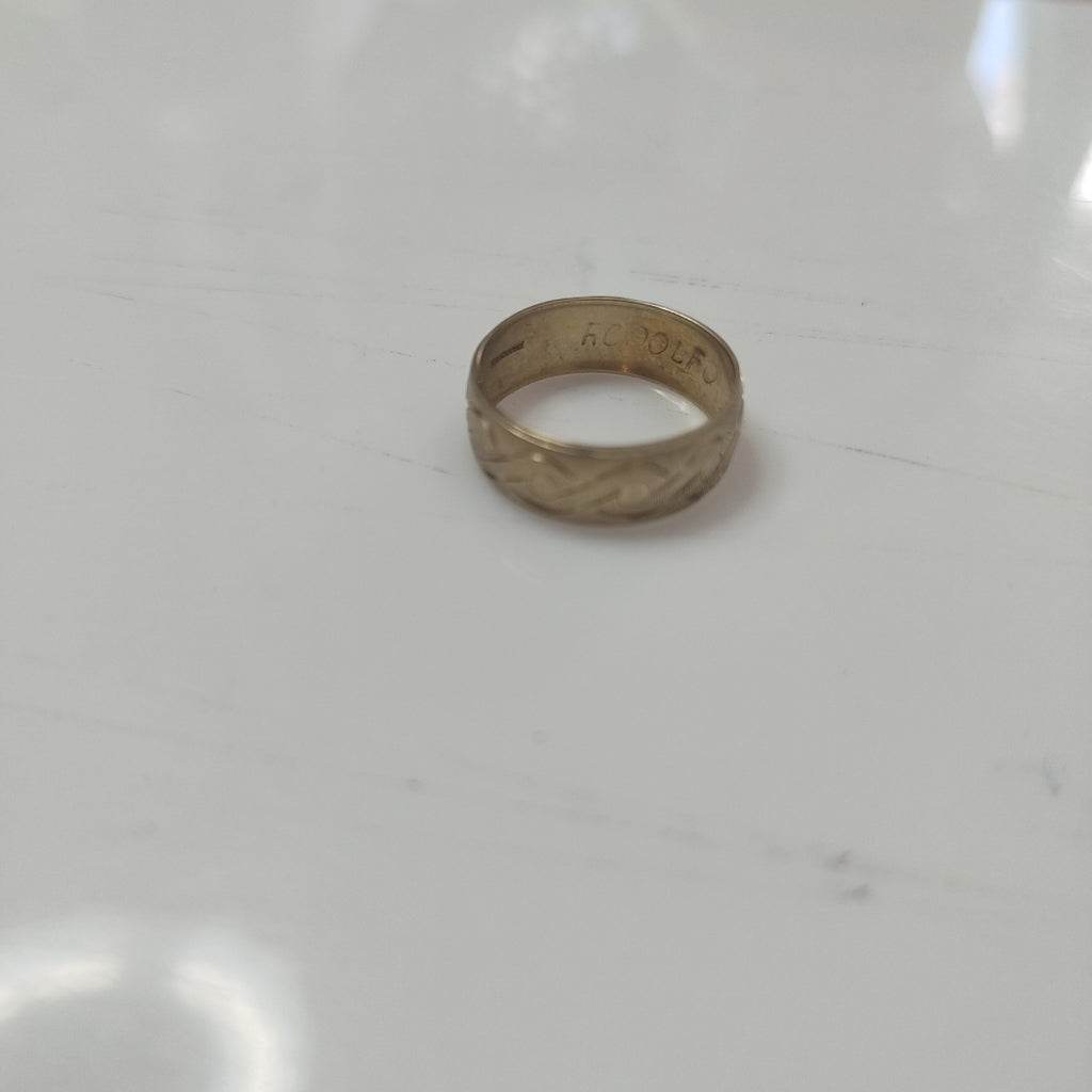 ARGOLLA ORO 10 K 1.9 GRMS (SEMINUEVO)