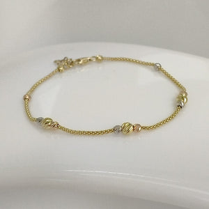 PULSERAS DAMA ORO 14K 2.1 (NUEVO)