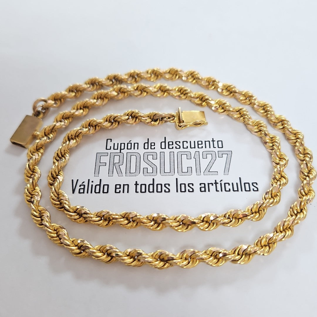 CADENA ORO 10 K 49.6 GRMS (SEMINUEVO)