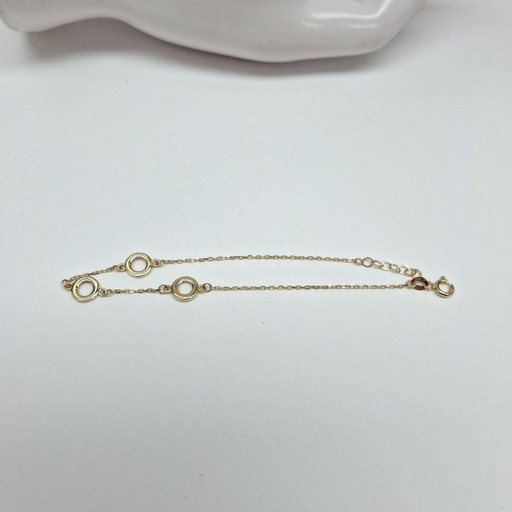 PULSERAS DAMA ORO 14K 1.3 (NUEVO)