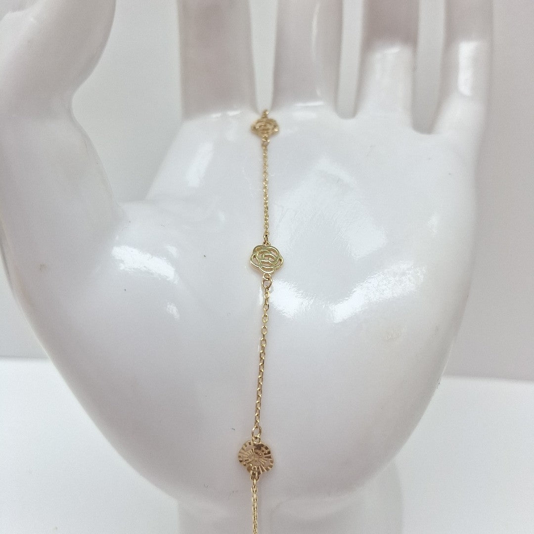 PULSERAS DAMA ORO 14K 1.2 (NUEVO)