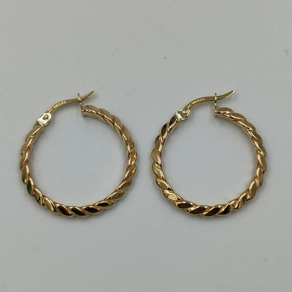ARRACADAS ORO 14K 1.9 (NUEVO)