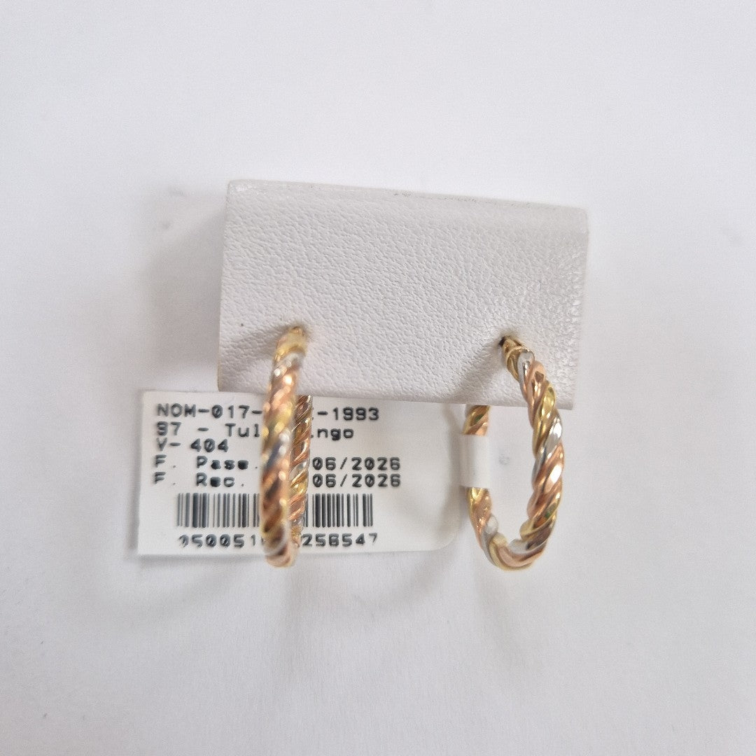 ARRACADAS ORO 14K 1.4 (NUEVO)