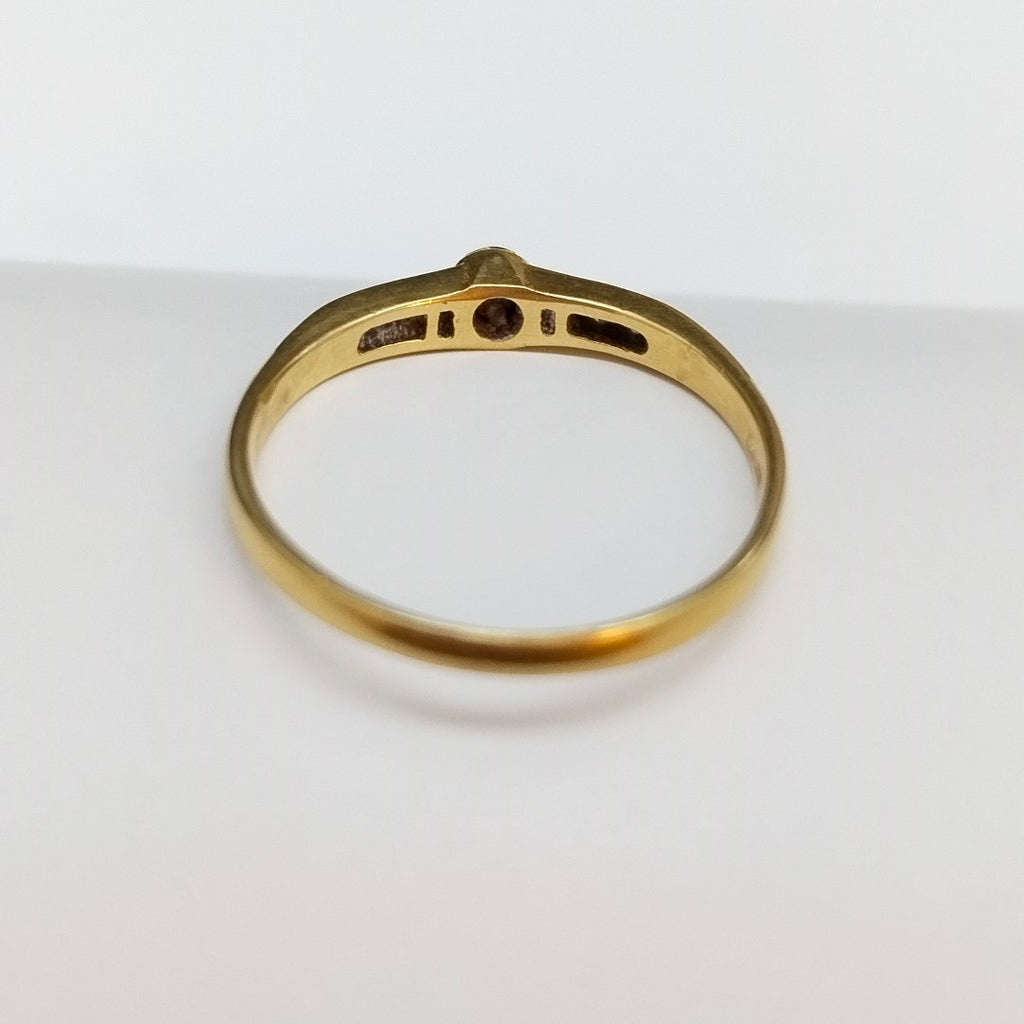 ANILLITO ORO 18 K 1.8 GRMS (SEMINUEVO)