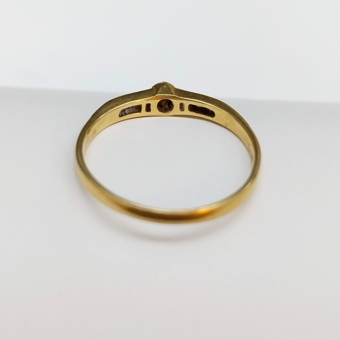 ANILLITO ORO 18 K 1.8 GRMS (SEMINUEVO)