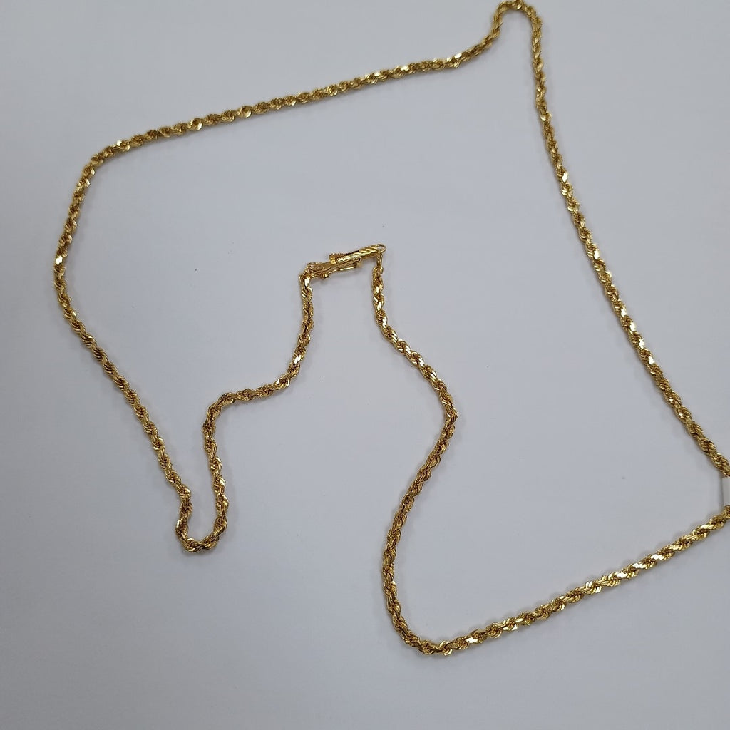 CADENA ORO 14 K 9,40 GRMS (SEMINUEVO)