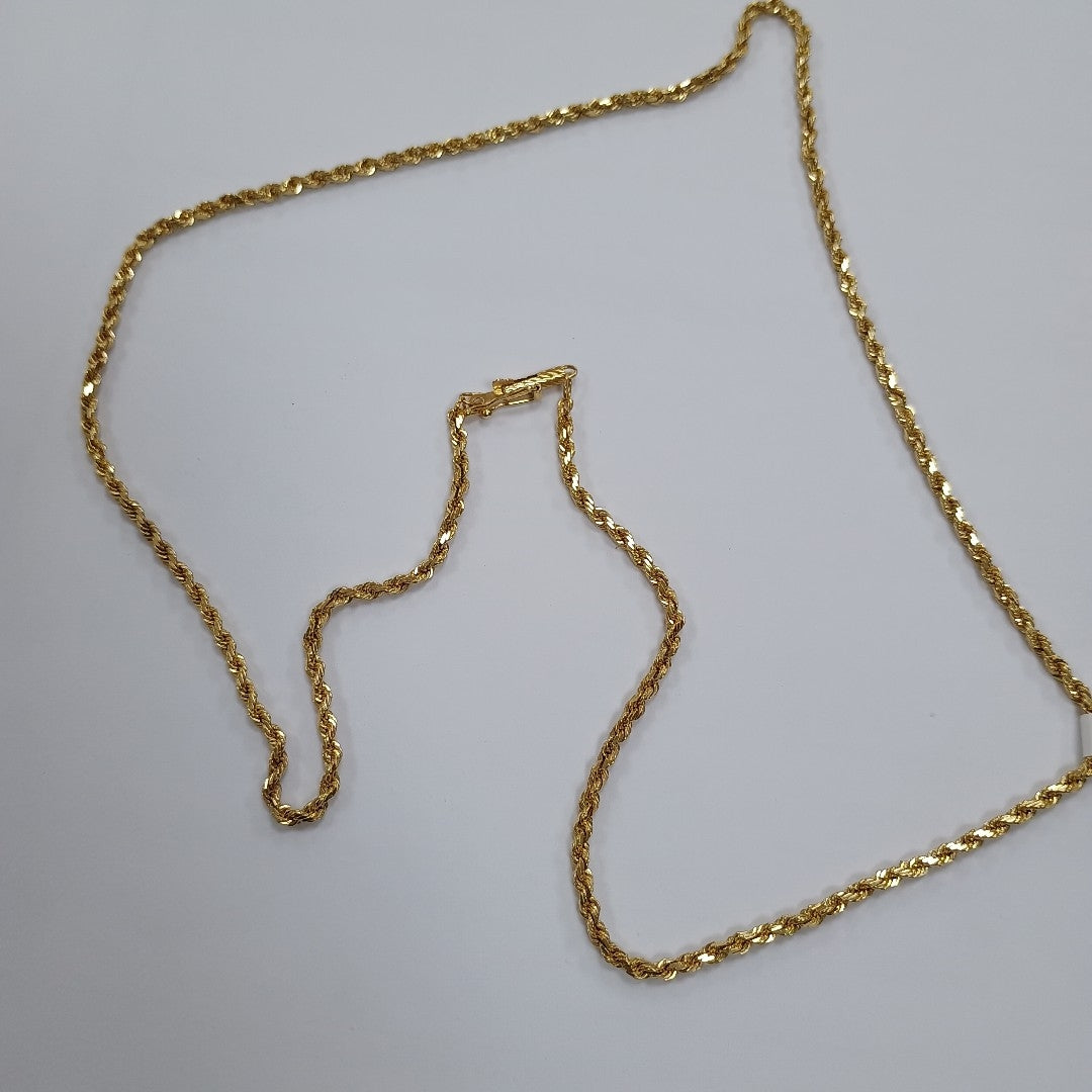 CADENA ORO 14 K 9,40 GRMS (SEMINUEVO)