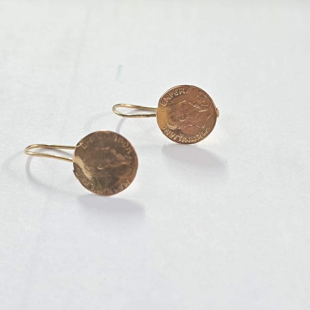 ARETES PAR ORO 10 K 0.8 GRMS (SEMINUEVO)