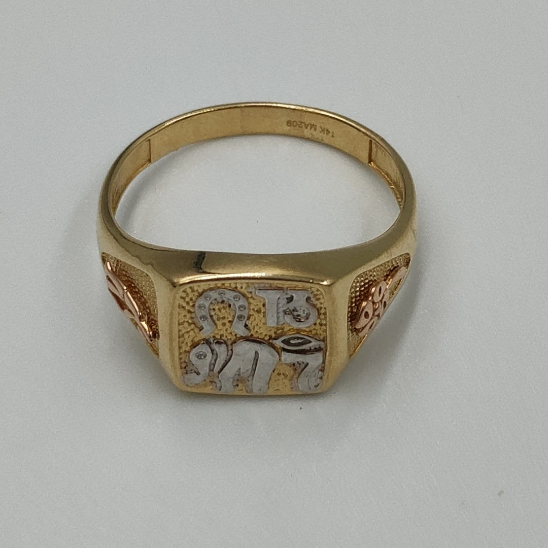 ANILLOS CABALLERO ORO 14K 5.5 (NUEVO)