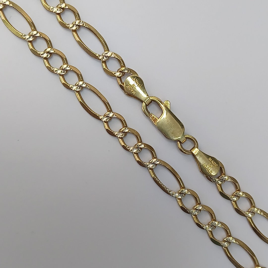 CADENA ORO, RODIADO 14 K 13 GRMS (SEMINUEVO)