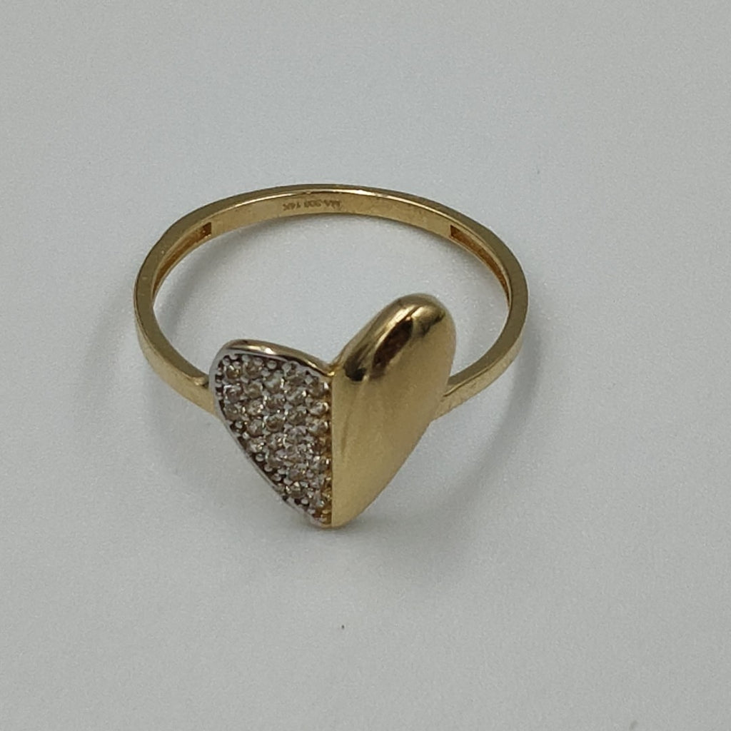 ANILLOS DAMA ORO 14K 2 (NUEVO)