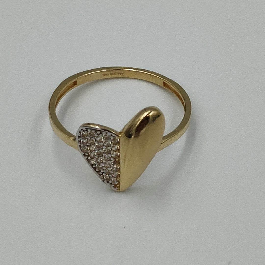 ANILLOS DAMA ORO 14K 2 (NUEVO)
