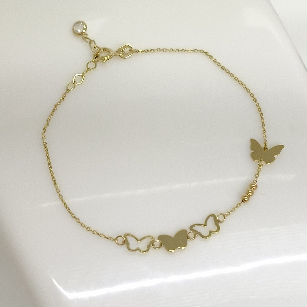 PULSERAS DAMA ORO 14K 1.1 (NUEVO)