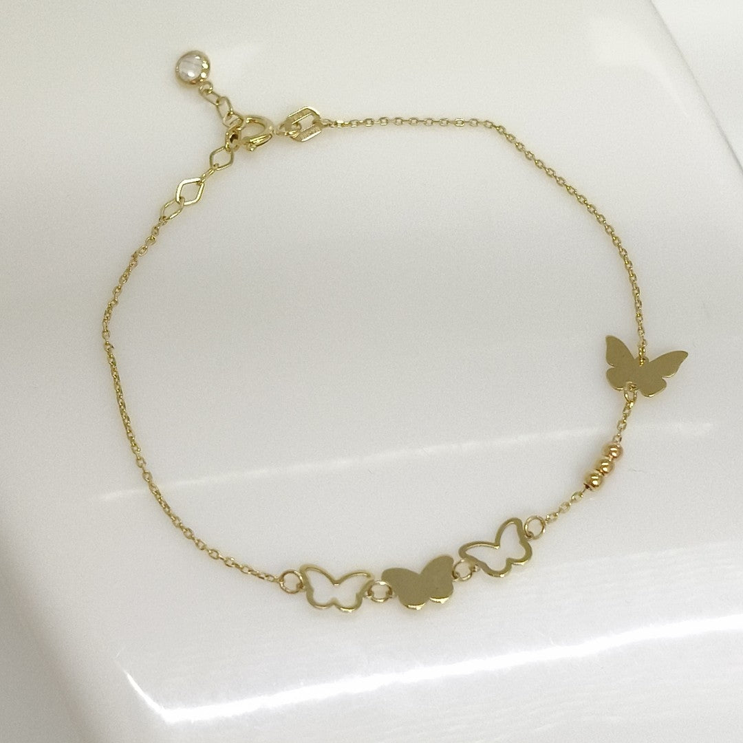 PULSERAS DAMA ORO 14K 1.1 (NUEVO)