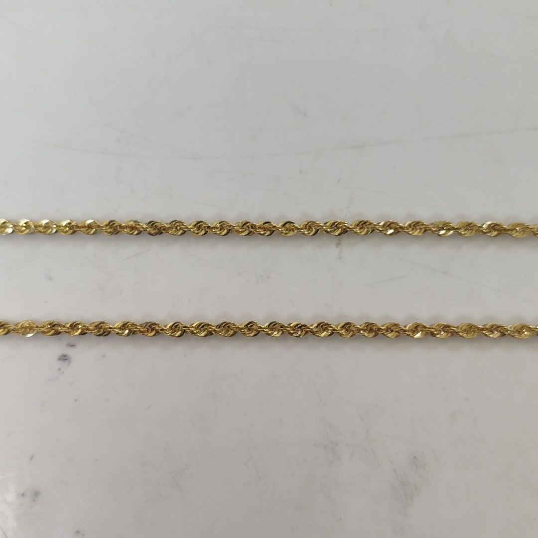 CADENA ORO 10 K 1.5 GRMS (SEMINUEVO)