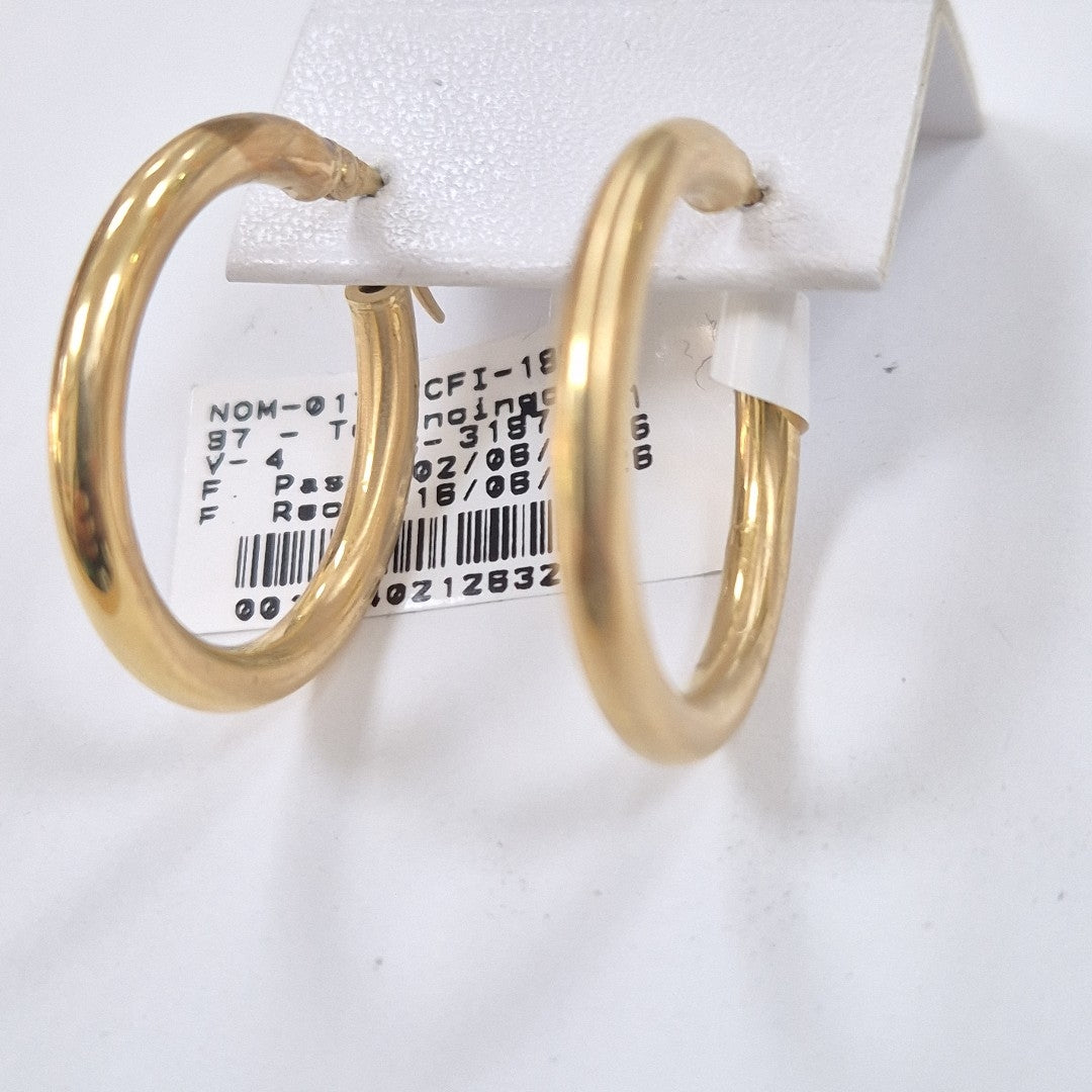 ARRACADAS PAR ORO 14 K 4.2 GRMS (SEMINUEVO)