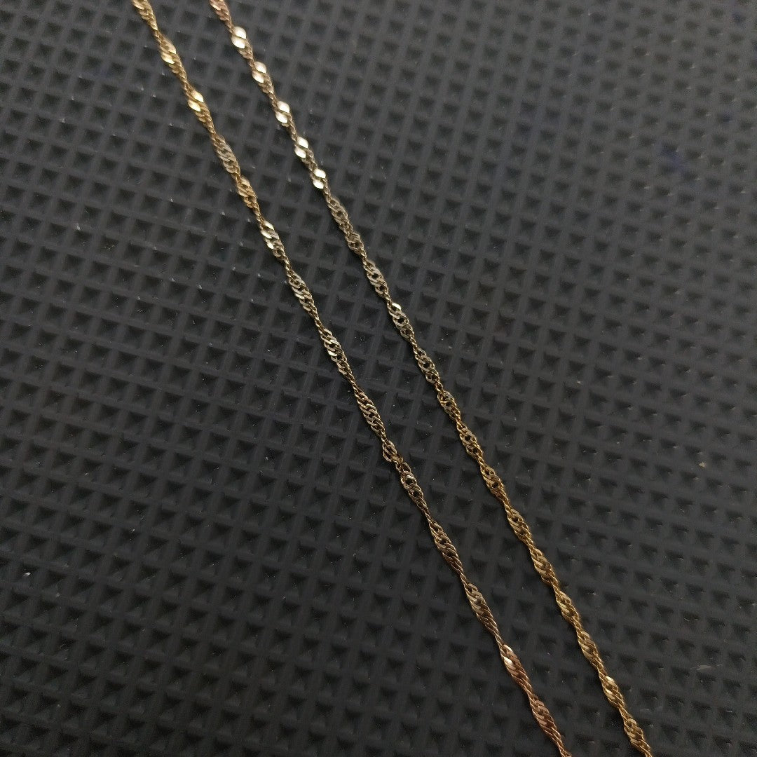 CADENA ORO 14 K 1,90 GRMS (SEMINUEVO)