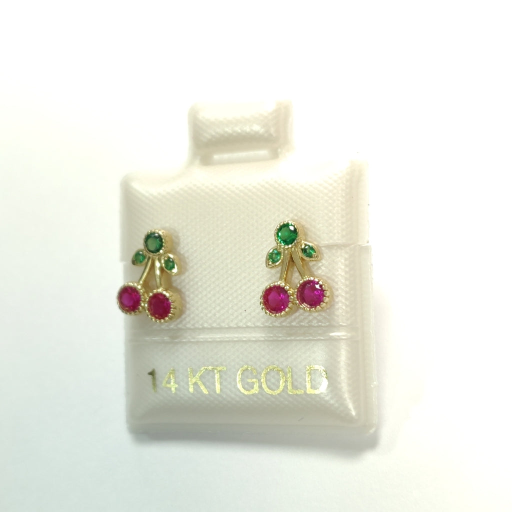 BROQUELES ORO 14K 1 (NUEVO)