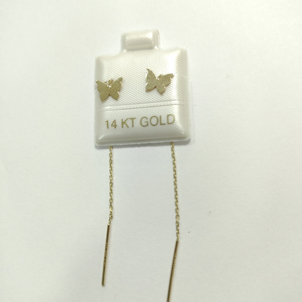 BROQUELES ORO 14K 0.7 (NUEVO)