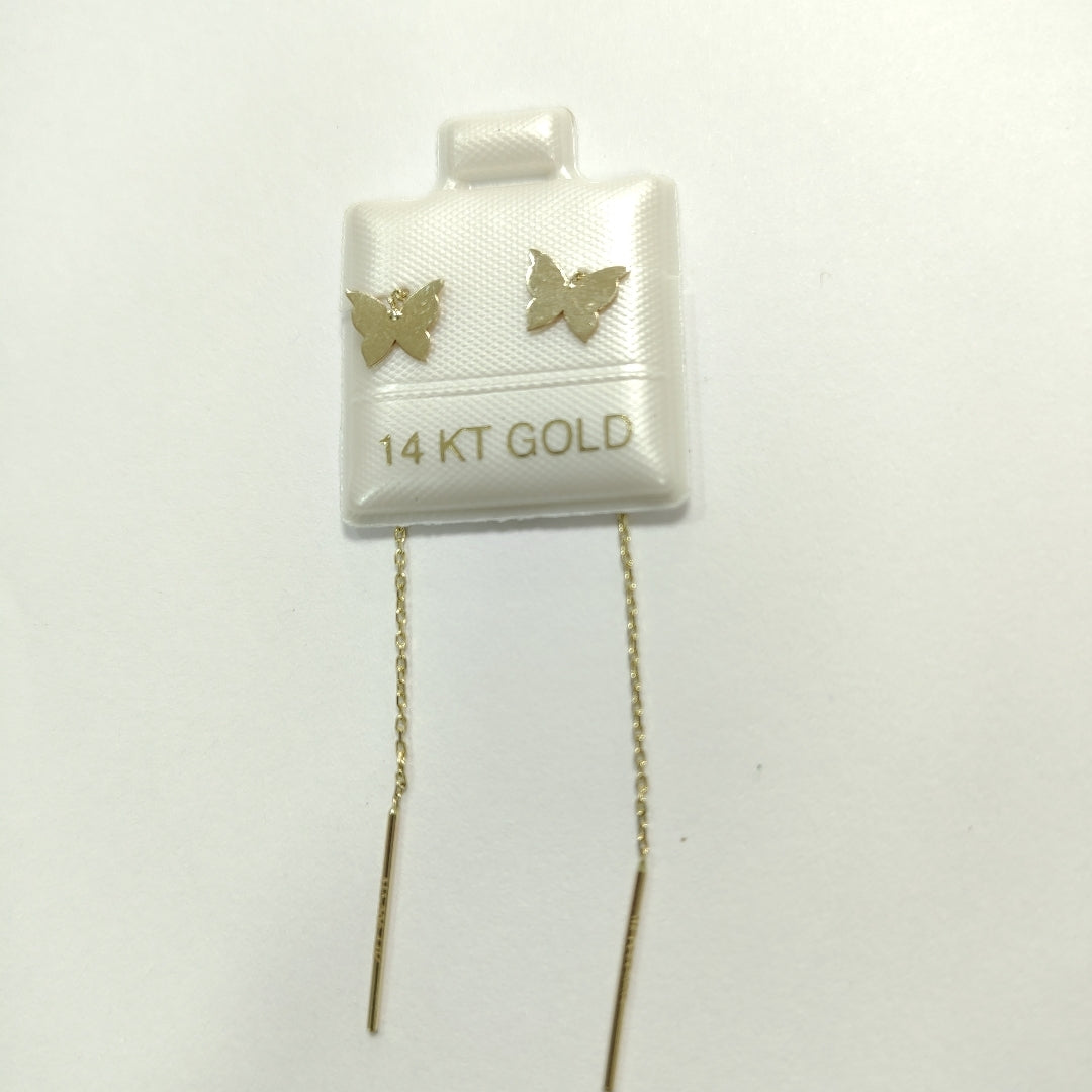 BROQUELES ORO 14K 0.7 (NUEVO)