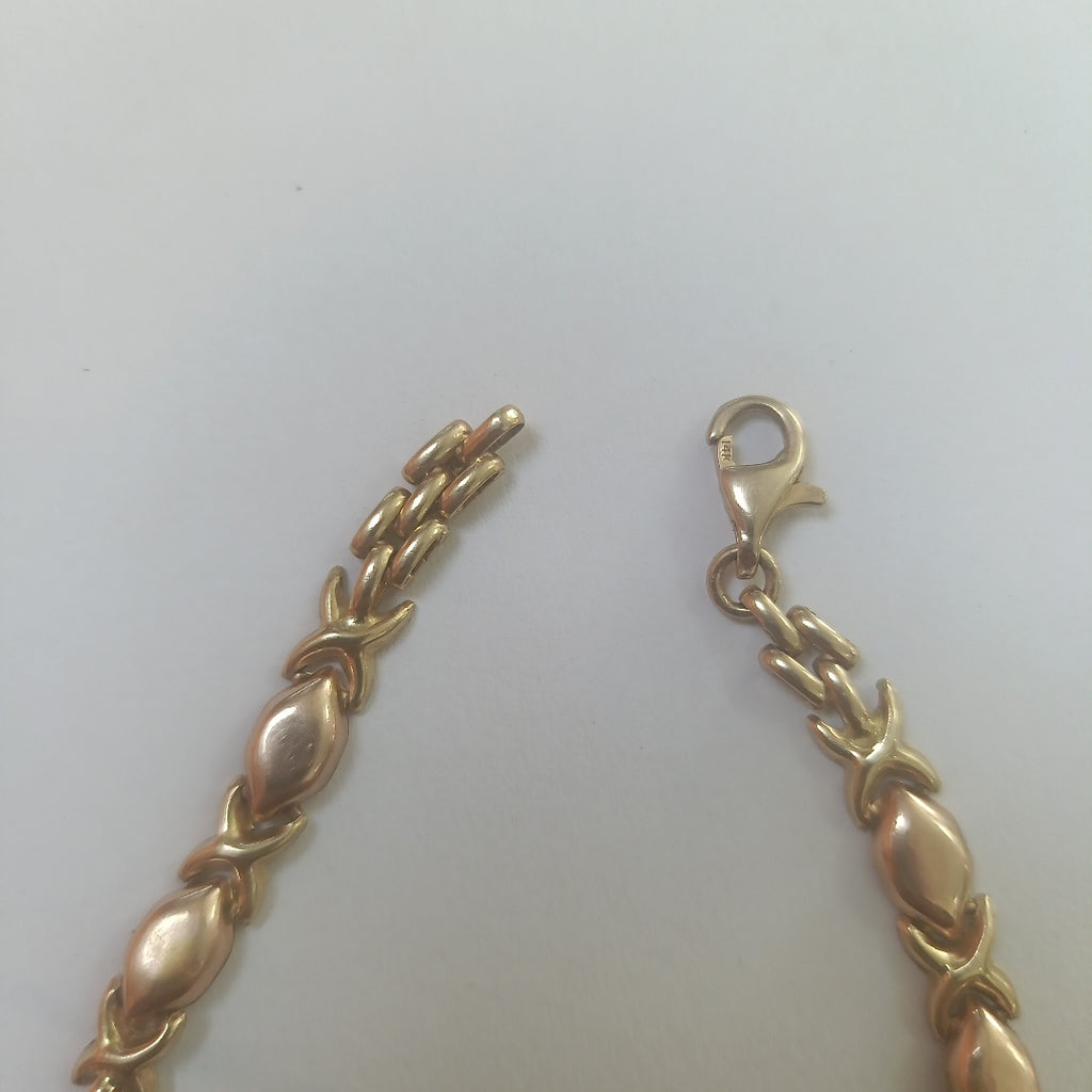 PULSERA ORO 14 K 6.9 GRMS (SEMINUEVO)