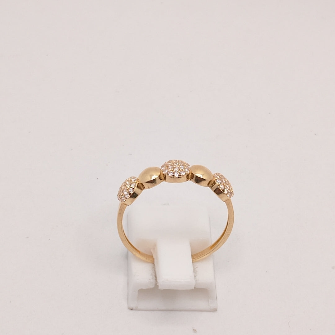 ANILLOS DAMA ORO 14K 1.5 (NUEVO)