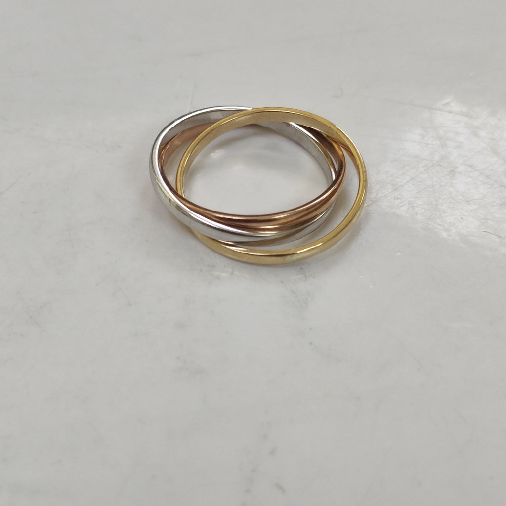 ANILLITO ORO COMBINADO 10 K 3.7 GRMS (SEMINUEVO)