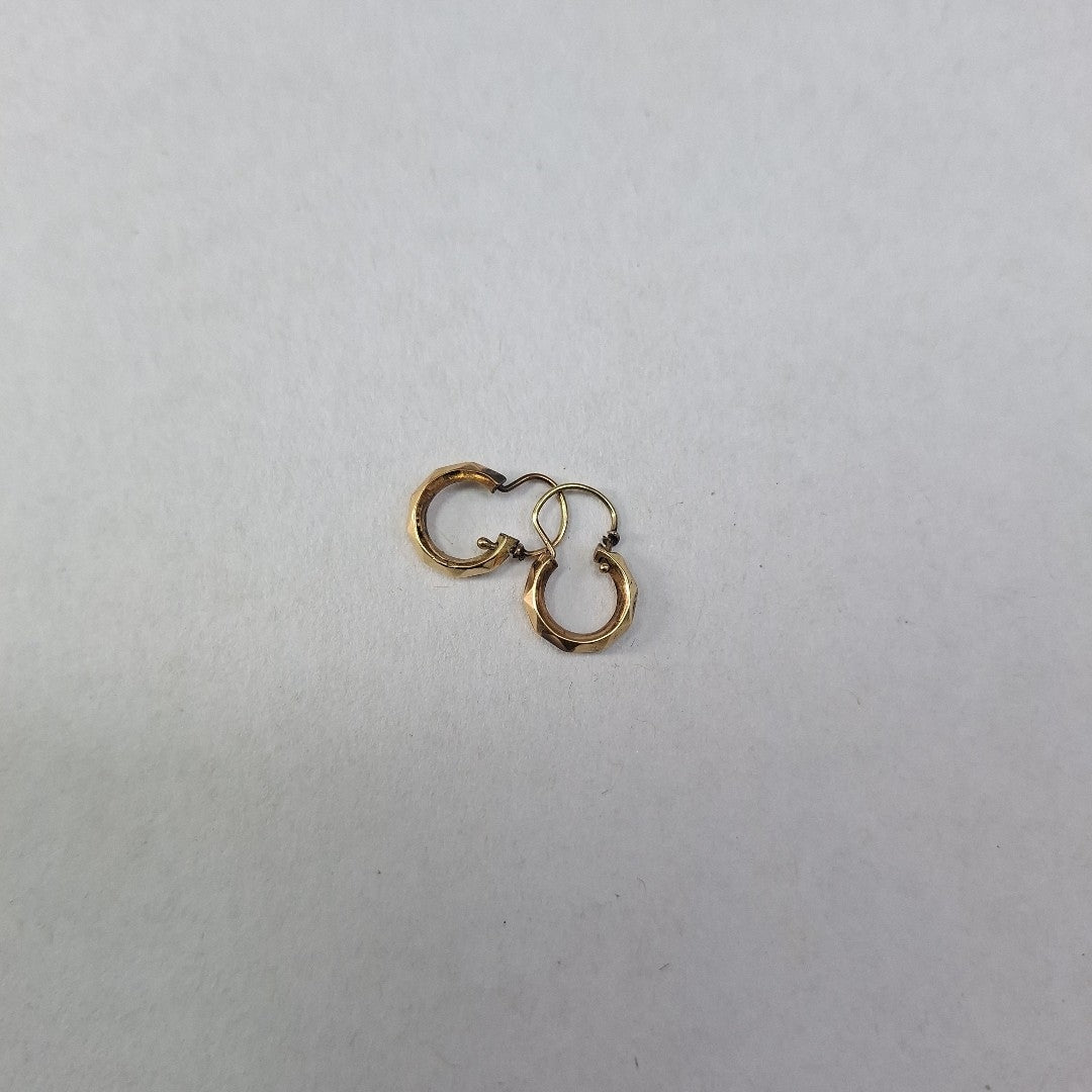 ARRACADAS PAR ORO 14 K 0,50 GRMS (SEMINUEVO)