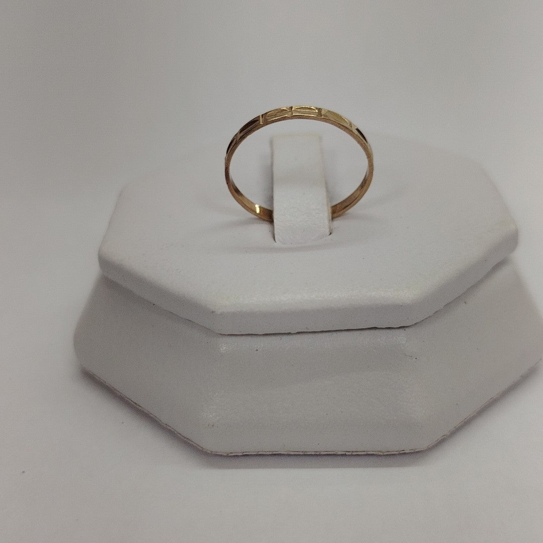 ARGOLLA ORO 8 K 0.6 GRMS (SEMINUEVO)