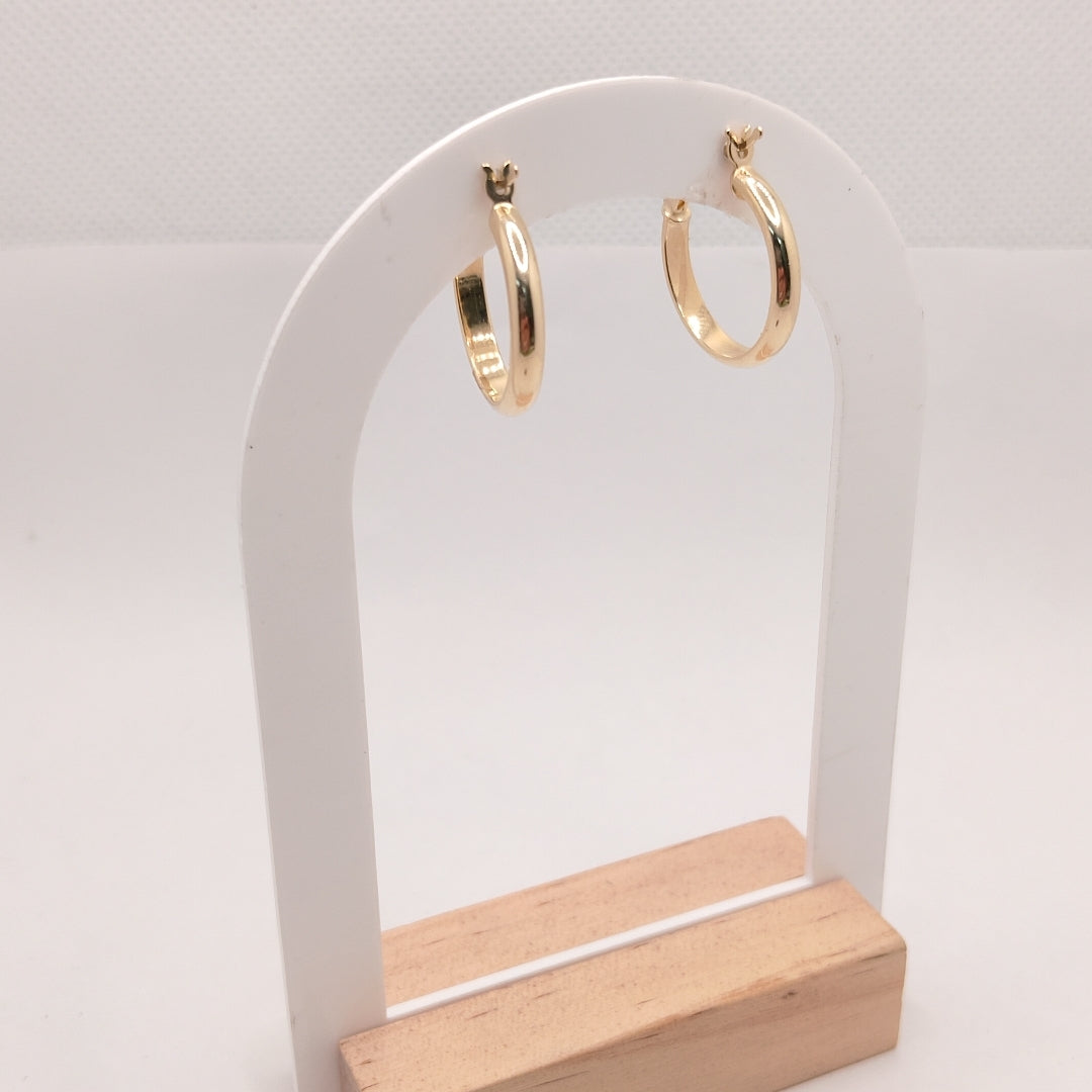 ARRACADAS ORO 14K 1.4 (NUEVO)