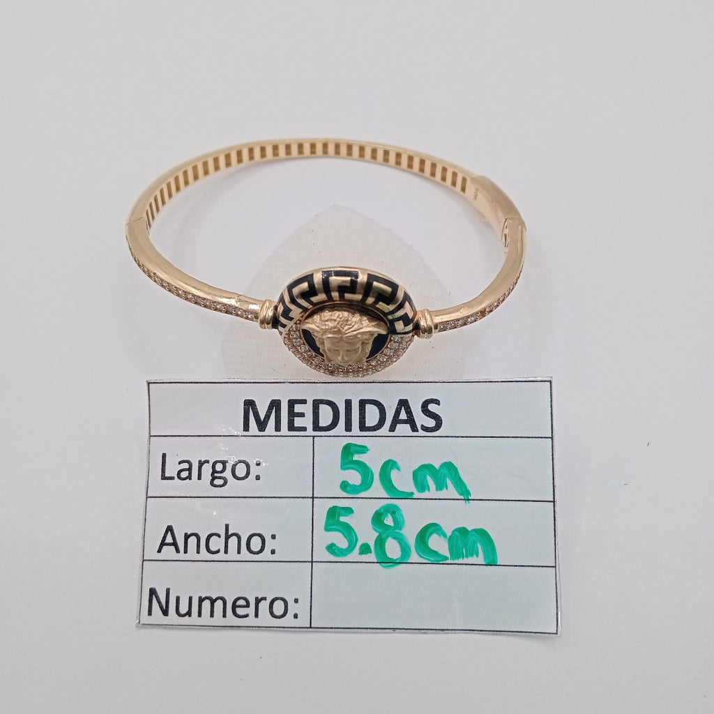 PULSERA RIGIDA ORO 10 K 9.7 GRMS (SEMINUEVO)