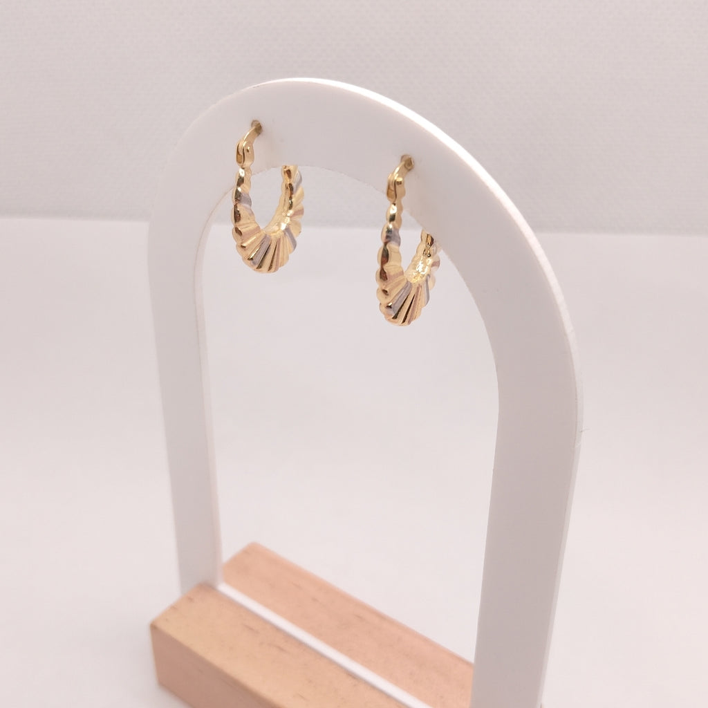 ARRACADAS ORO 14K 1.5 (NUEVO)