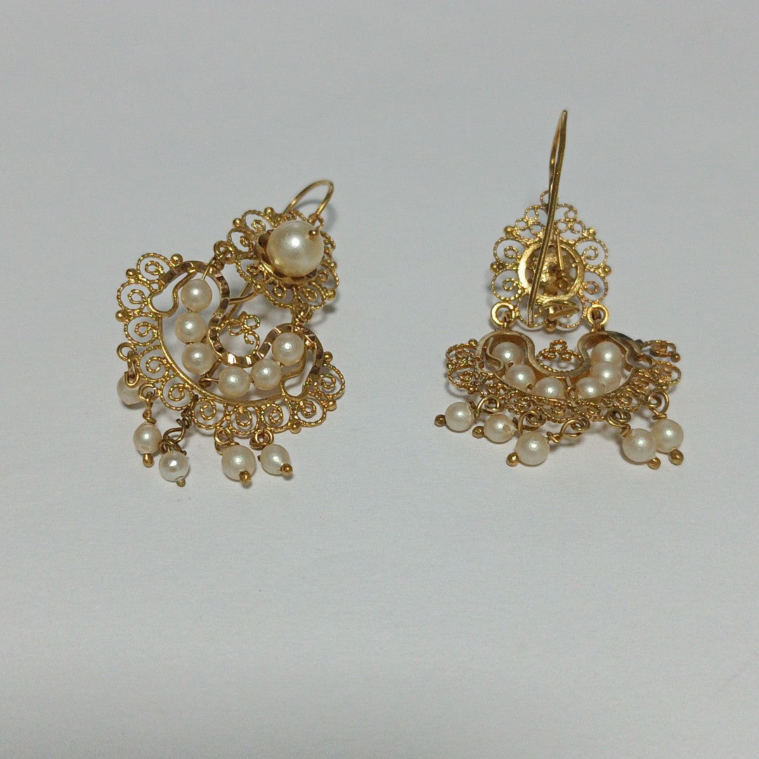 ARETES PAR ORO 8 K 6,80 GRMS (SEMINUEVO)