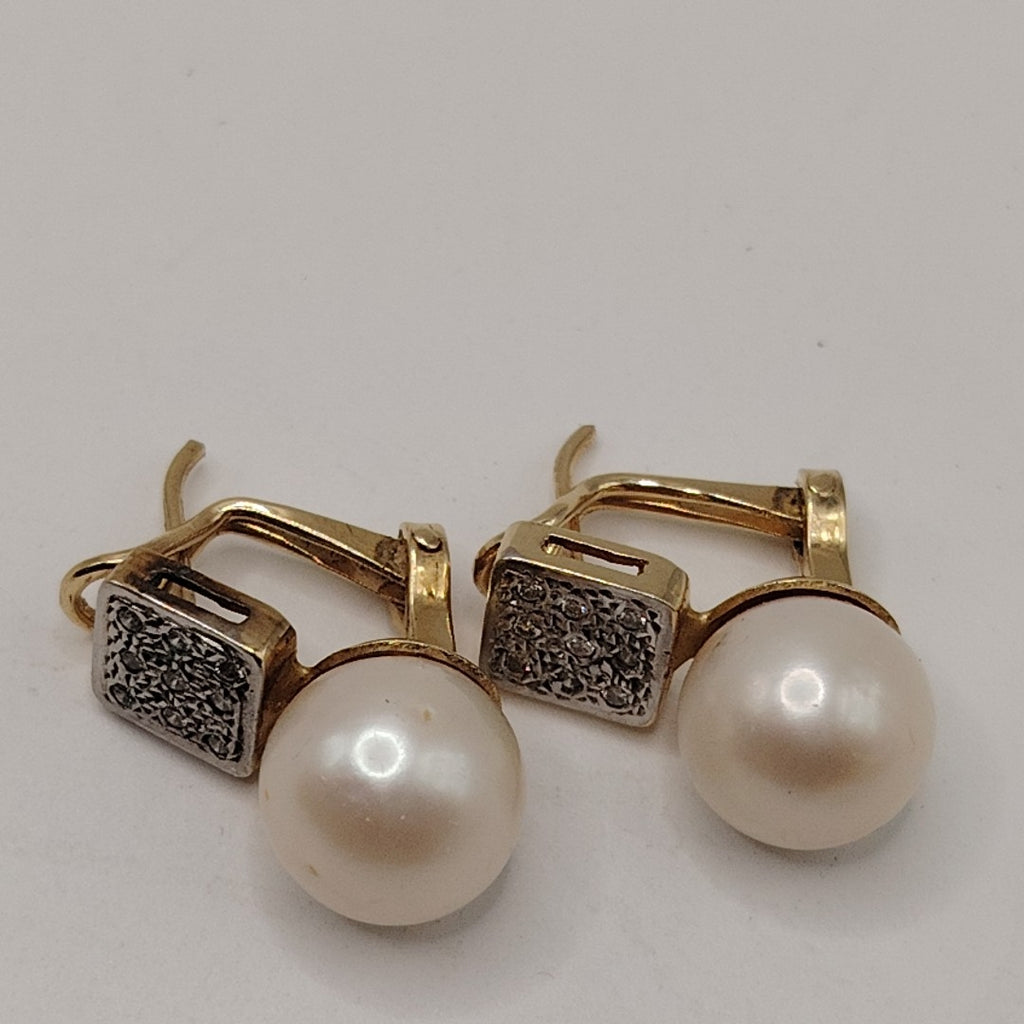 ARETES PAR ORO 14 K 9.3 GRMS (SEMINUEVO)