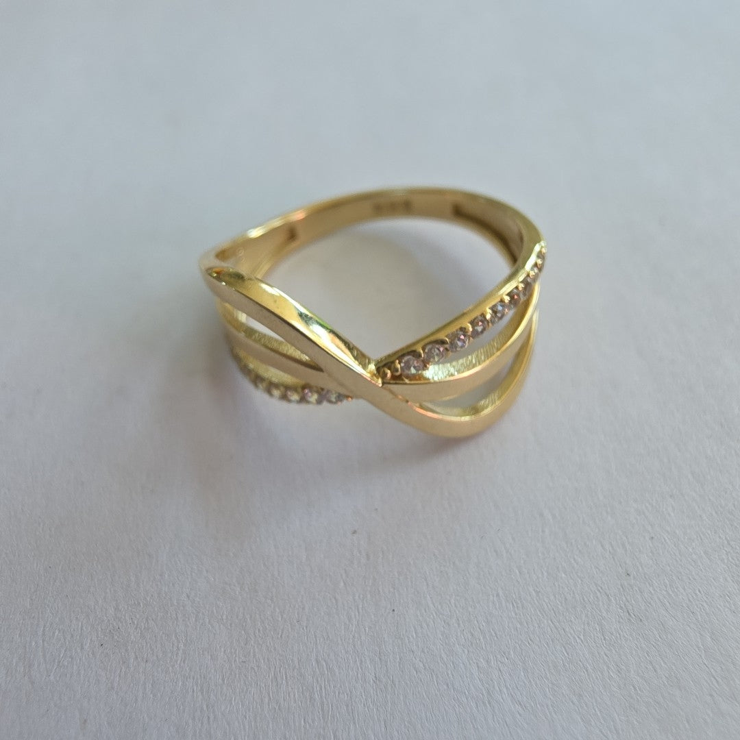 ANILLOS DAMA ORO 14K 2 (NUEVO)