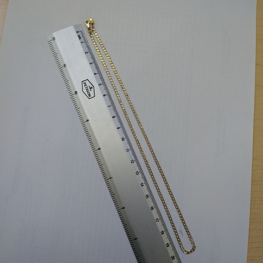 CADENA ORO COMBINADO 14 K 3,80 GRMS (SEMINUEVO)