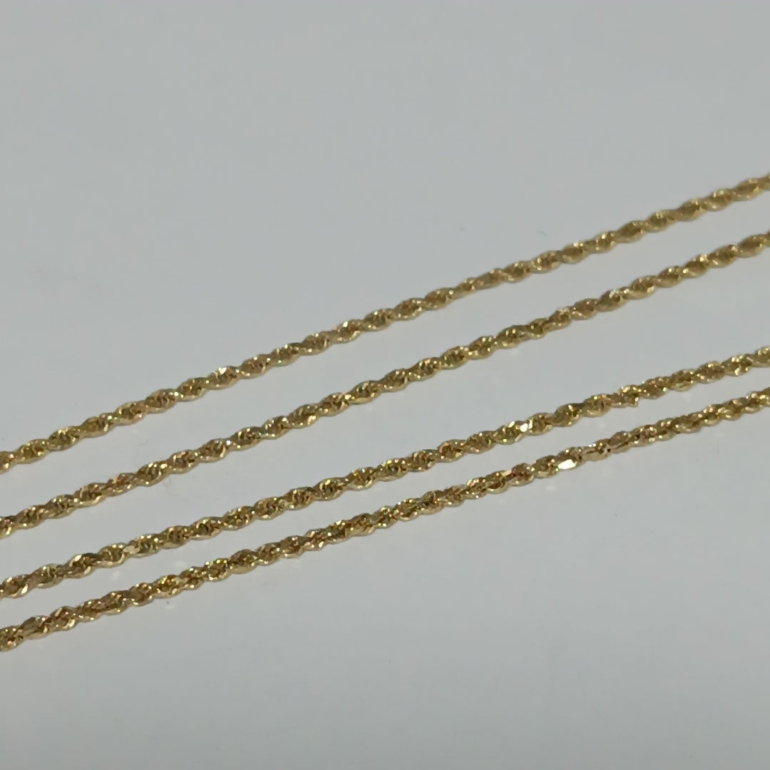 CADENA ORO 14 K 1.3 GRMS (SEMINUEVO)