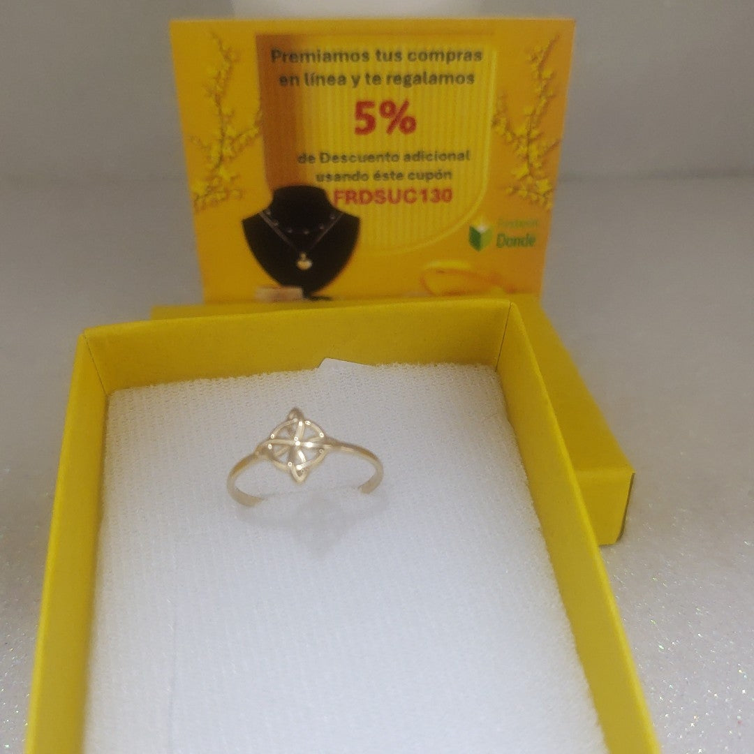 ANILLOS DAMA ORO 14K 1.3 (NUEVO)
