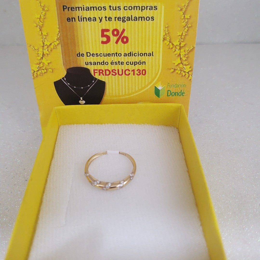 ANILLOS DAMA ORO 14K 1.2 (NUEVO)