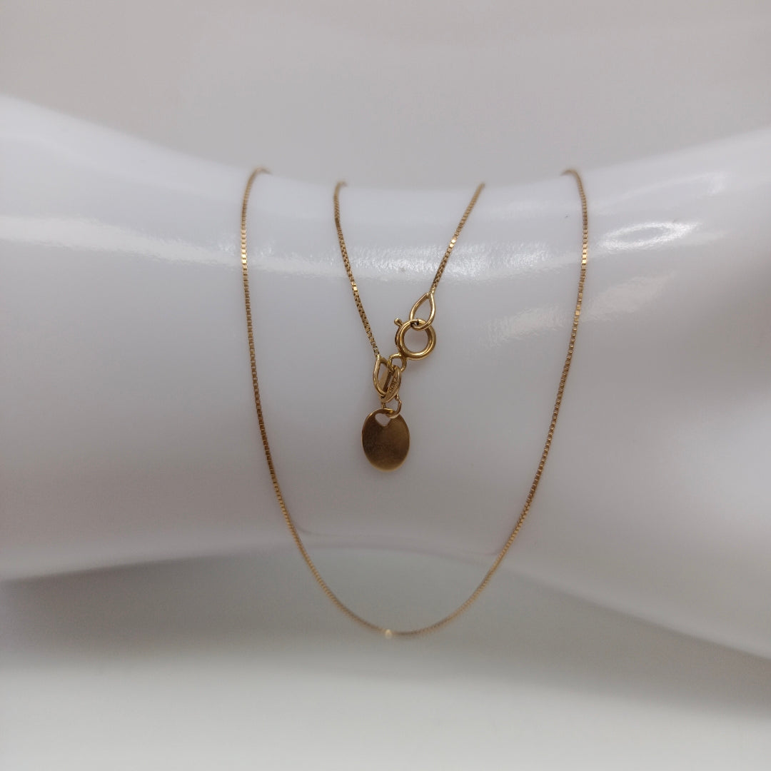CADENA ORO 14 K 1.1 GRMS (SEMINUEVO)