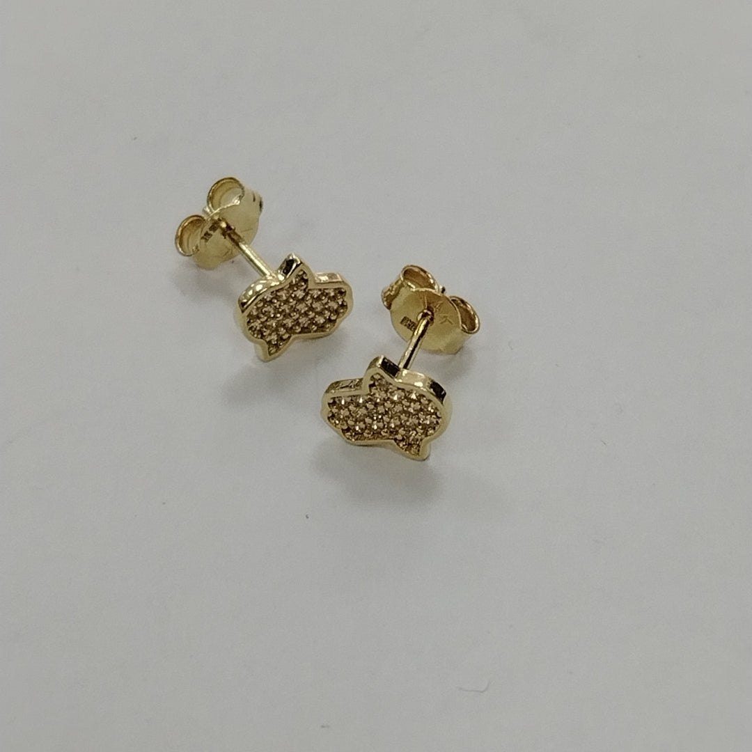 BROQUELES ORO 14K 1.3 (NUEVO)