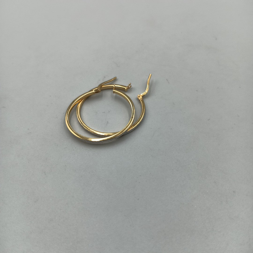 ARRACADAS PAR ORO 14 K 1.8 GRMS (SEMINUEVO)