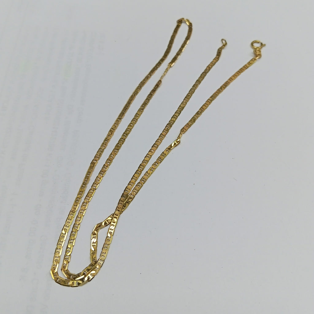 CADENA ORO 14 K 3.4 GRMS (SEMINUEVO)